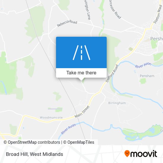 Broad Hill map