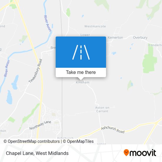 Chapel Lane map