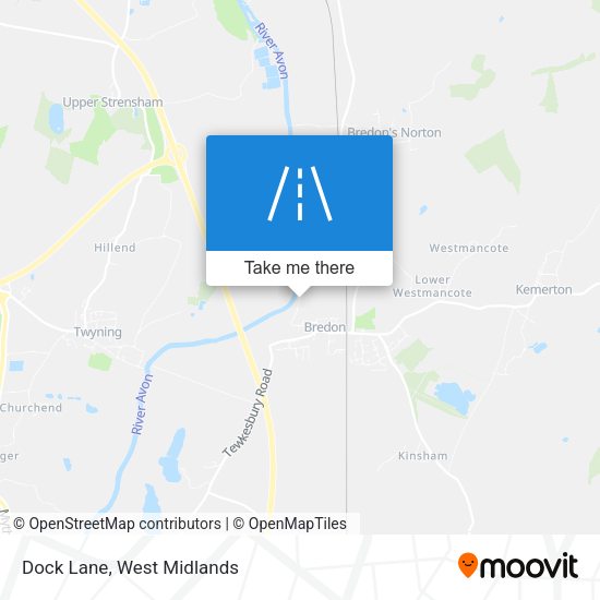 Dock Lane map