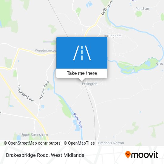 Drakesbridge Road map