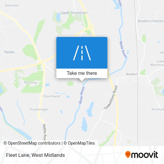Fleet Lane map