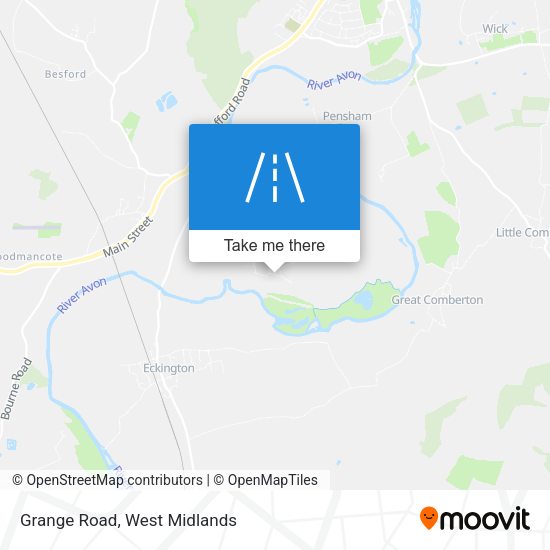 Grange Road map
