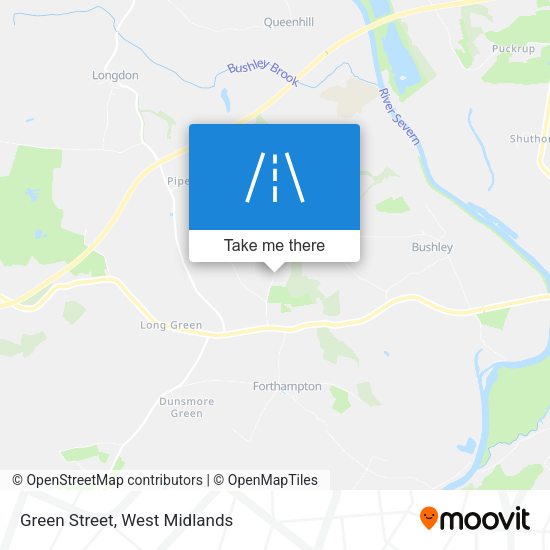 Green Street map