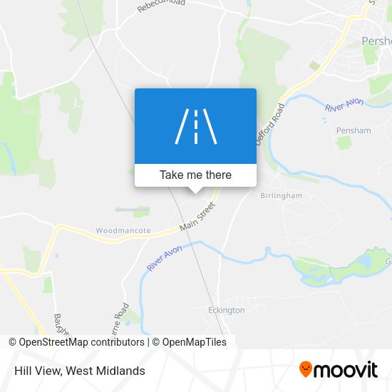 Hill View map