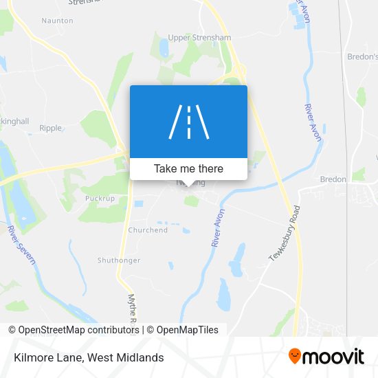 Kilmore Lane map
