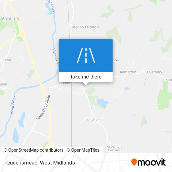 Queensmead map