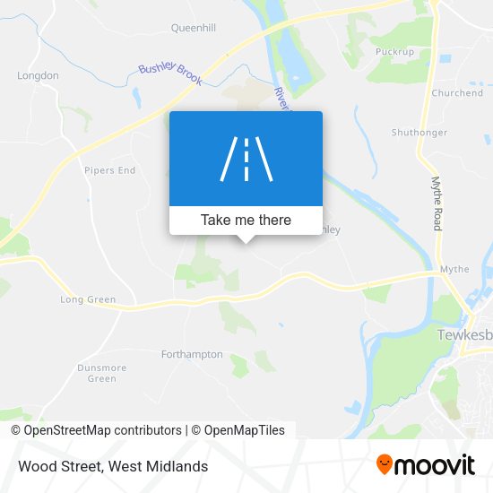 Wood Street map
