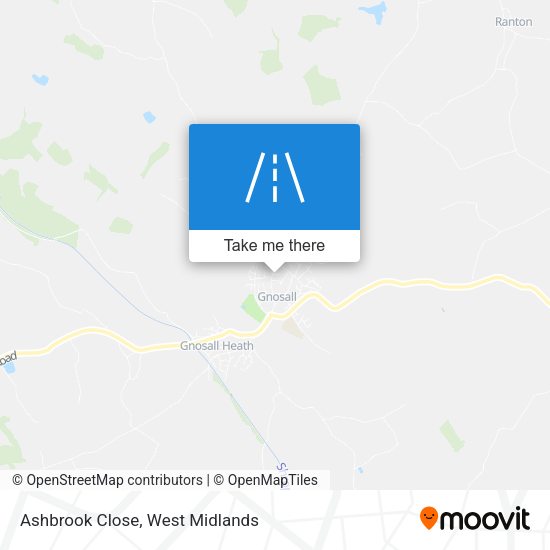 Ashbrook Close map