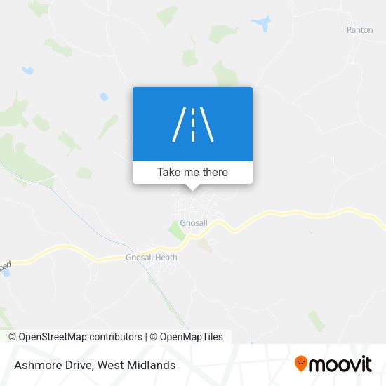 Ashmore Drive map