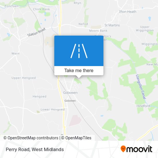 Perry Road map