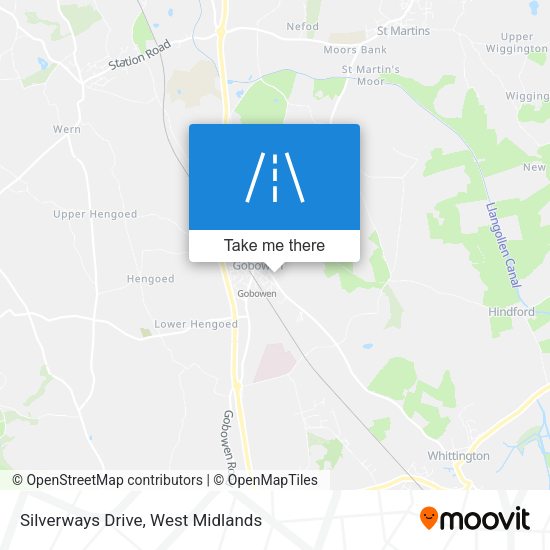Silverways Drive map