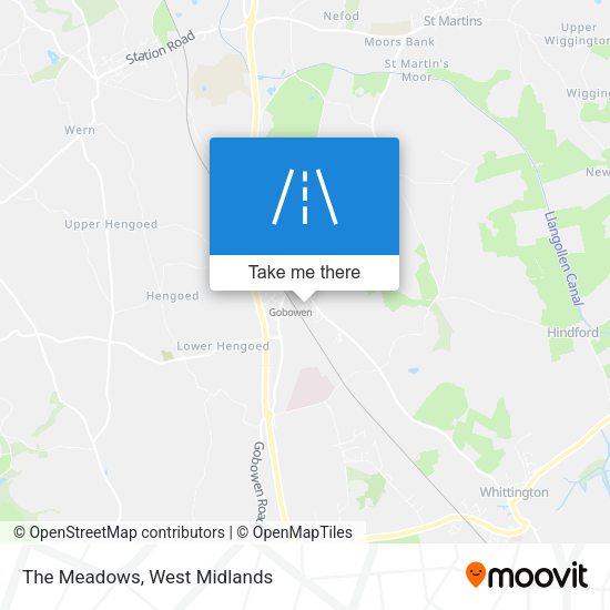 The Meadows map