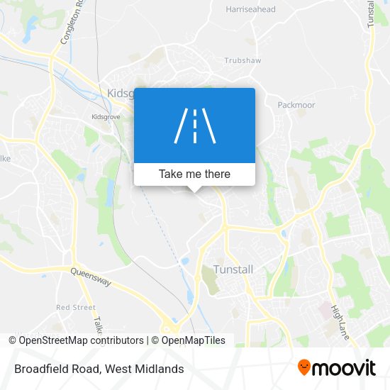 Broadfield Road map
