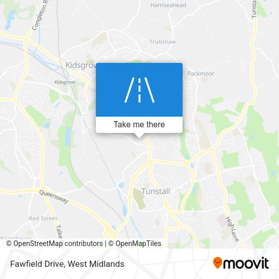 Fawfield Drive map