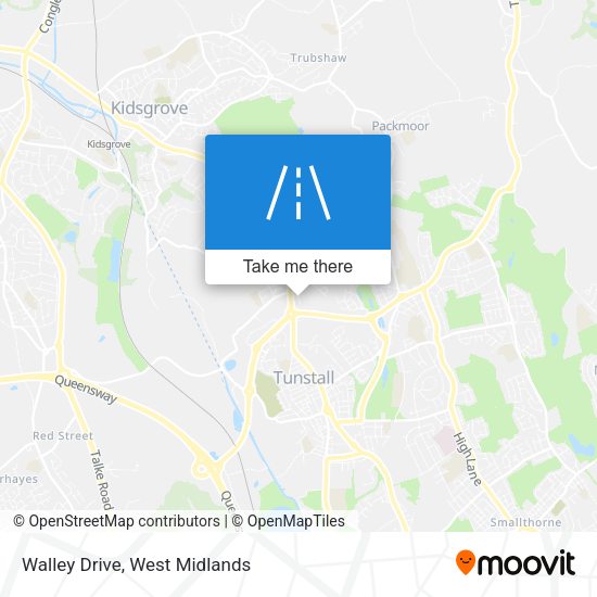 Walley Drive map
