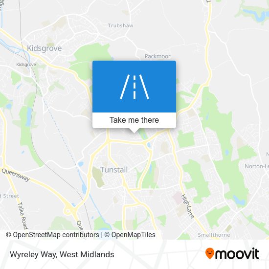 Wyreley Way map
