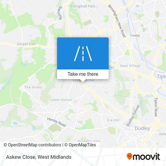Askew Close map