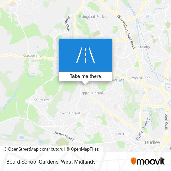 Board School Gardens map