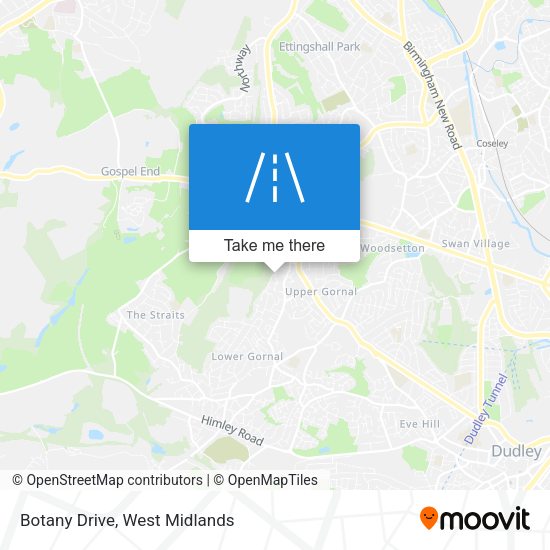 Botany Drive map