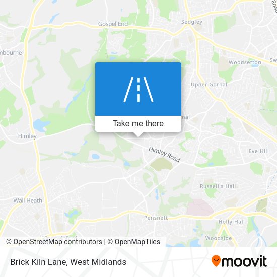 Brick Kiln Lane map