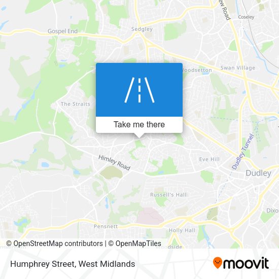 Humphrey Street map