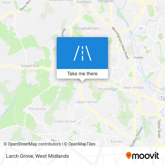 Larch Grove map