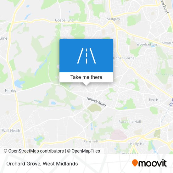 Orchard Grove map