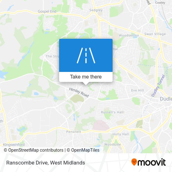 Ranscombe Drive map