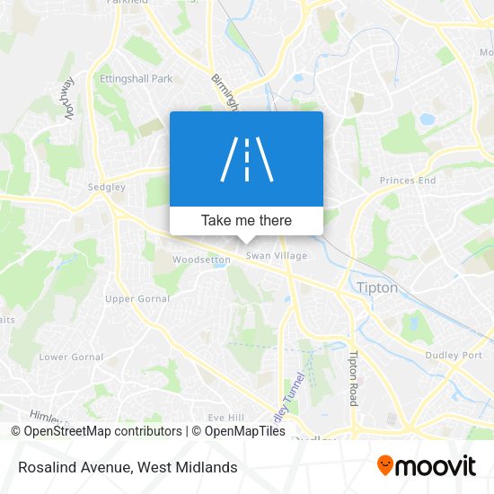 Rosalind Avenue map