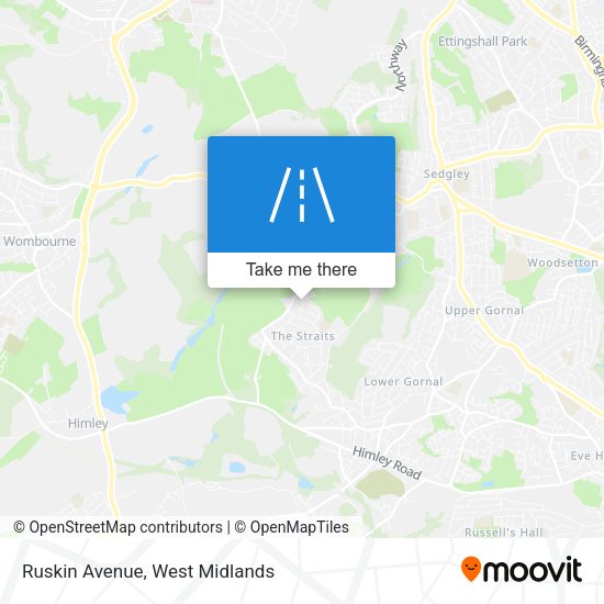 Ruskin Avenue map