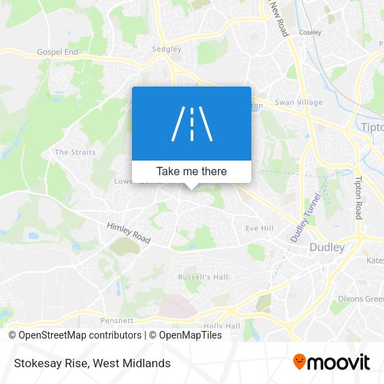Stokesay Rise map