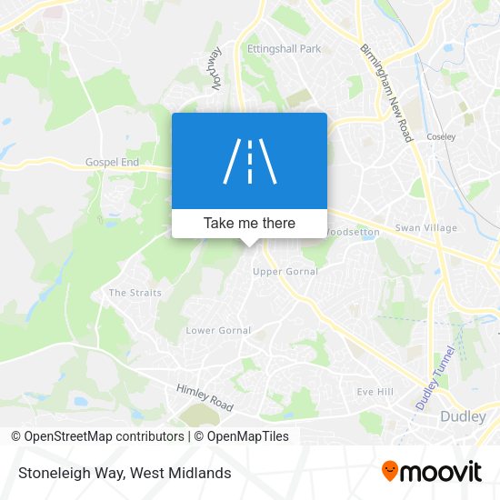 Stoneleigh Way map