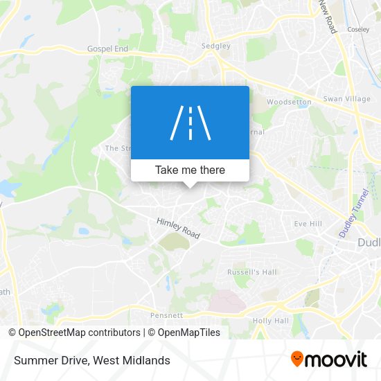 Summer Drive map
