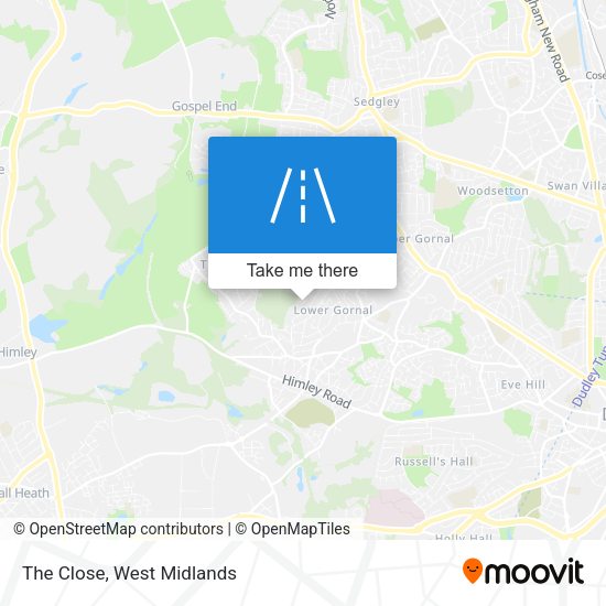 The Close map