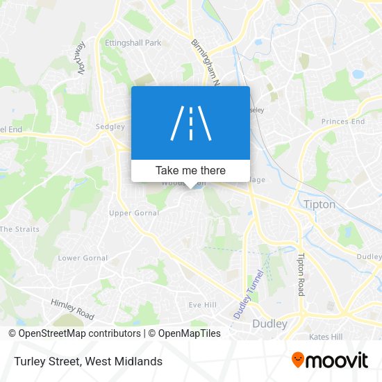 Turley Street map