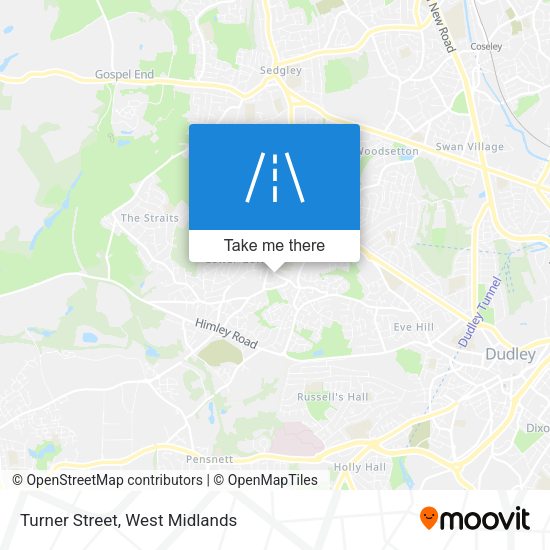 Turner Street map