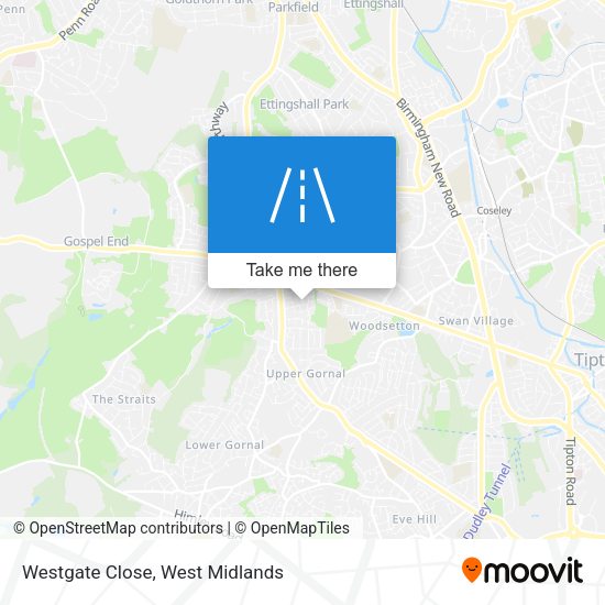 Westgate Close map