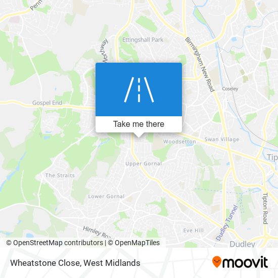 Wheatstone Close map