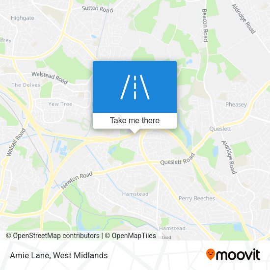Amie Lane map