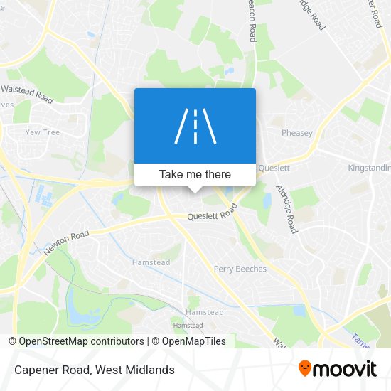 Capener Road map