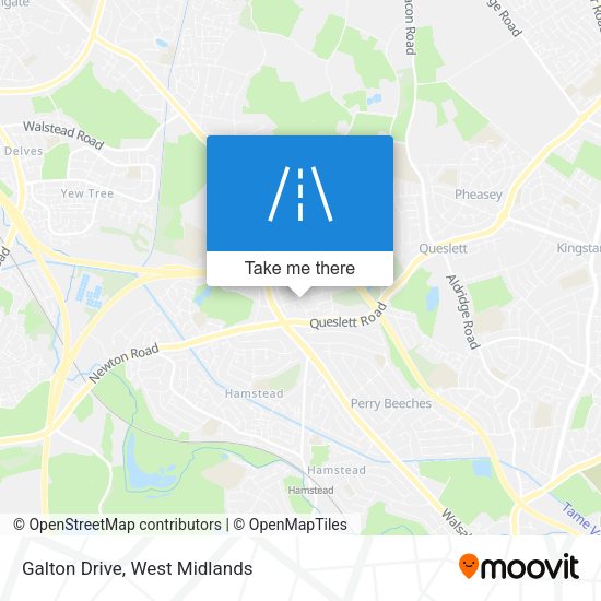 Galton Drive map