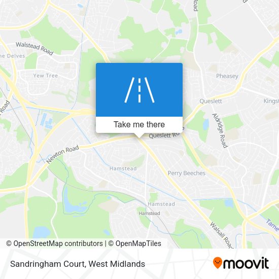 Sandringham Court map