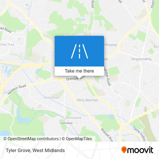 Tyler Grove map