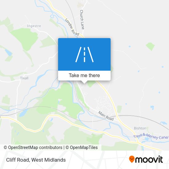 Cliff Road map