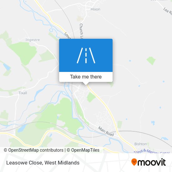 Leasowe Close map