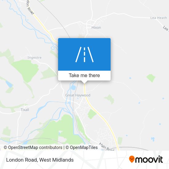 London Road map