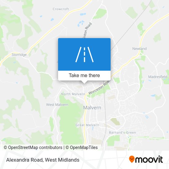 Alexandra Road map