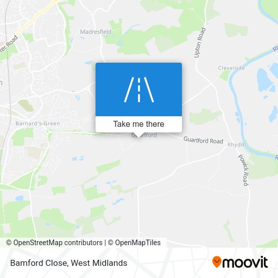 Bamford Close map
