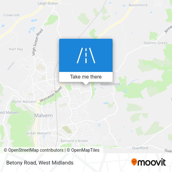 Betony Road map