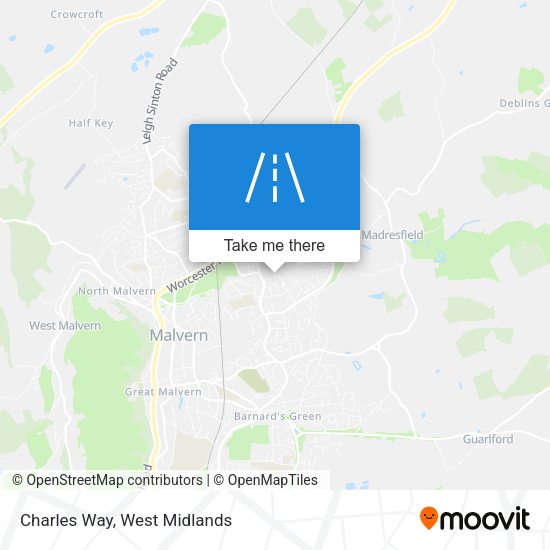 Charles Way map